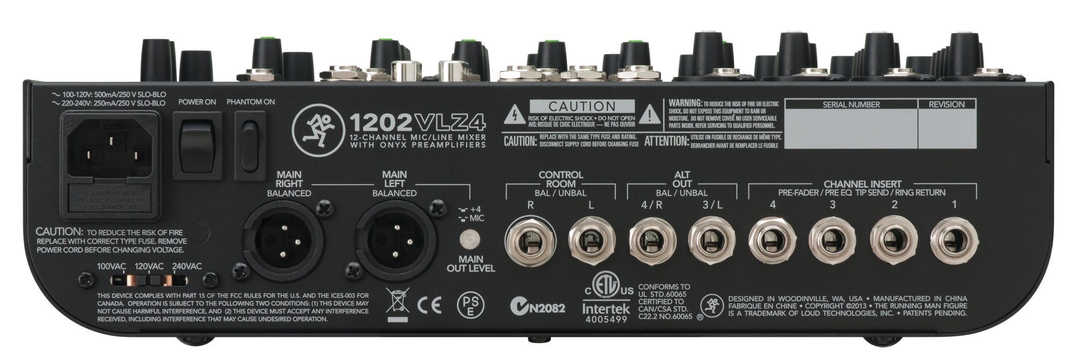 Mackie 1202VLZ4 Compact Analogue Mixer : Amazon.co.uk: Musical